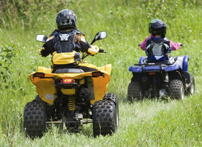 características cuatrimotos para niños