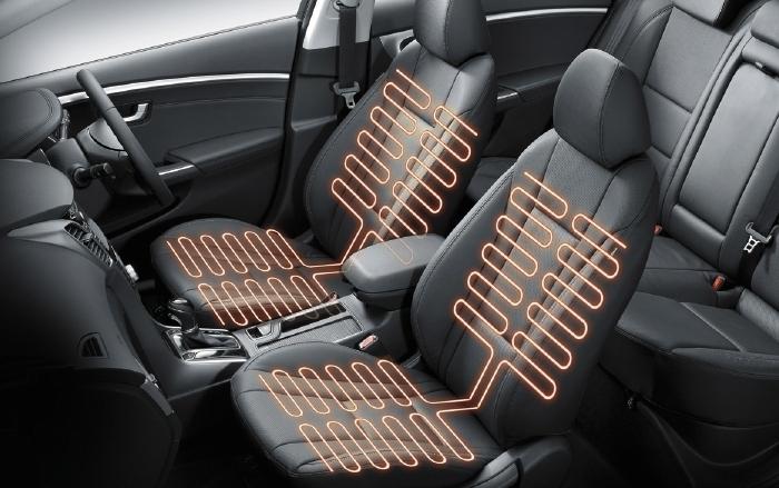 calefacción de asiento