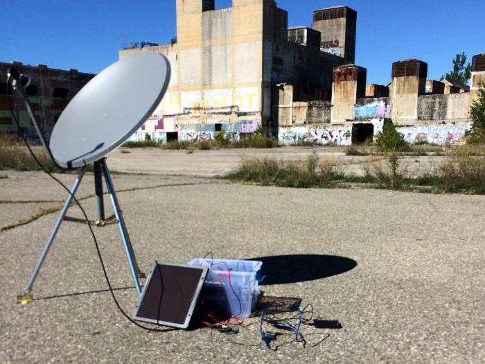 internet satelital en el pueblo