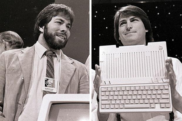 Steve Wozniak y Steve Jobs