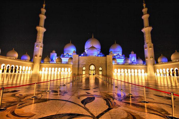 La Gran Mezquita Sheikh Zayed en Abu Dhabi: descripción e historia