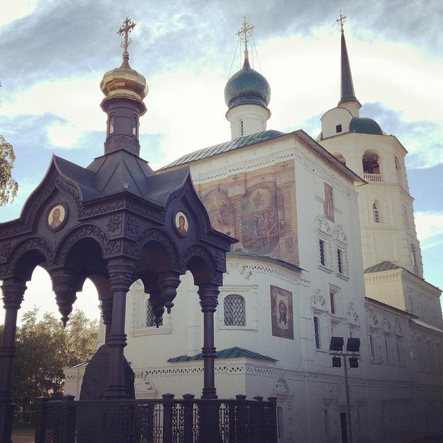 Irkutsk, iglesia de Spassky - el monumento más raro de la arquitectura monumental de Siberia