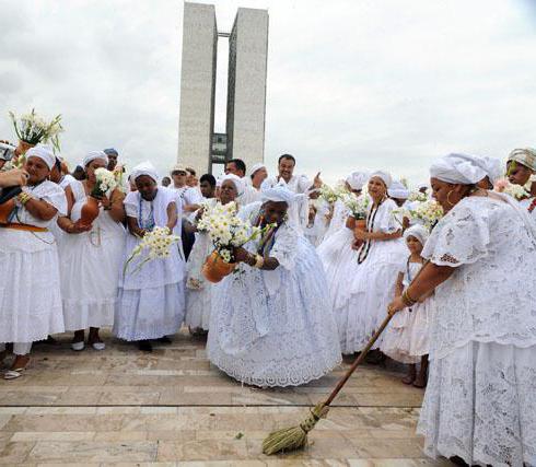 La religión más popular de Brasil, así como las antiguas creencias de la gente local