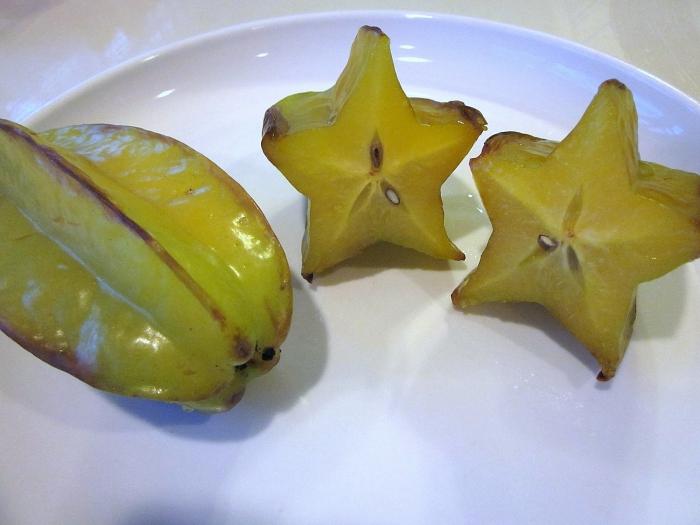 cómo comer carambola