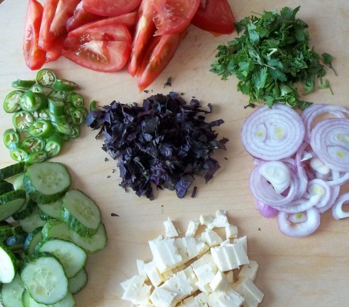 Ensaladas de cocina georgiana