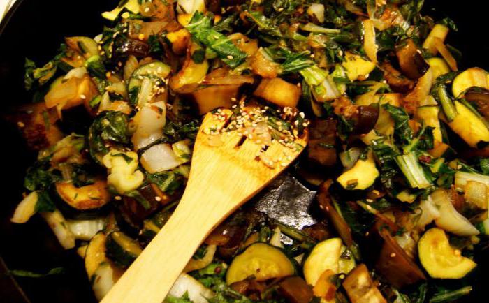 Marrows en georgiano para recetas de invierno