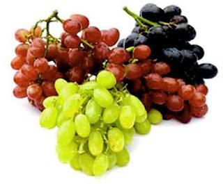 contenido de vitaminas en uvas