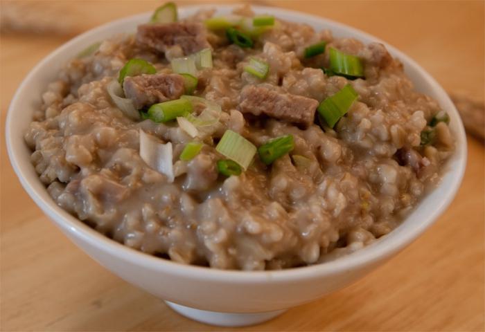 Secretos de cocina Gachas de alforfón con carne en macetas