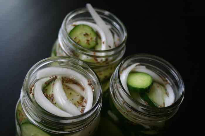 ensalada de pepino en polaco para el invierno 