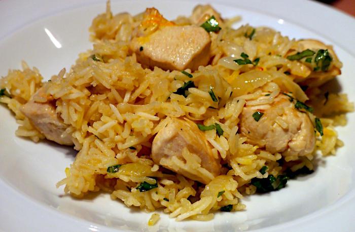 Redmond multivark. pilaf con pollo