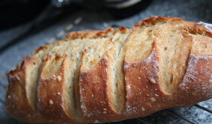 Pan de trigo y centeno en la levadura en el horno - receta
