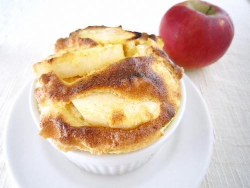 soufflé de manzana 