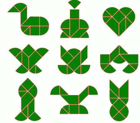 Tangram imágenes