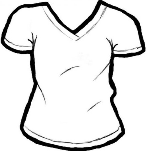 Cómo dibujar una camiseta: recomendaciones básicas y pasos