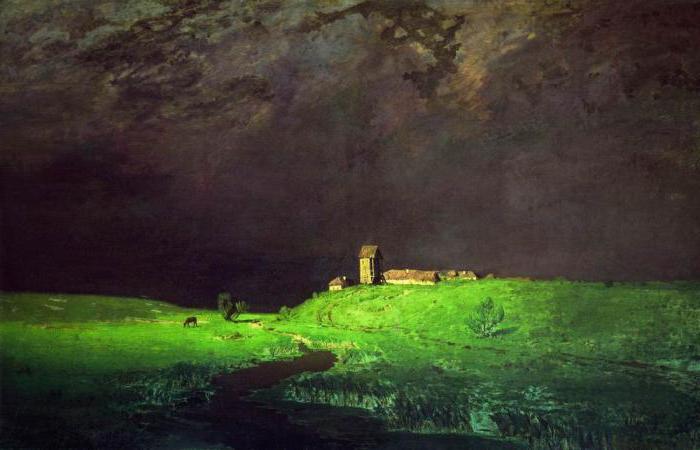 Pintura de Kuindzhi "After the Rain" - un paisaje romántico