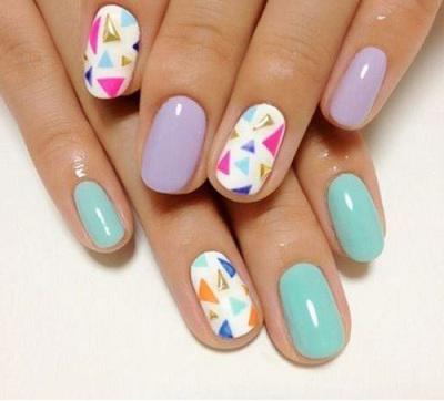 Spring Manicure French