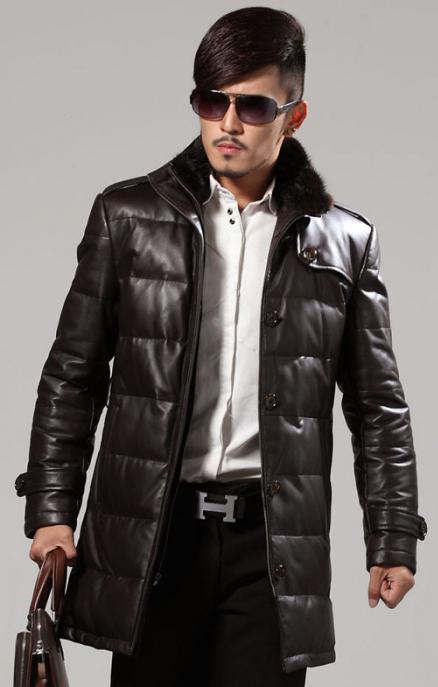 chaquetas de cuero para hombres