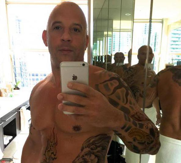 Tatuaje de Vin Diesel: ¿real o temporal?