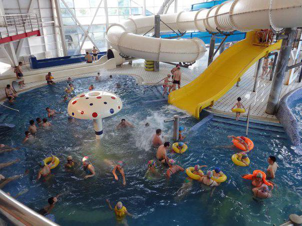 Pulpo Aquapark en modo kostanay de operación