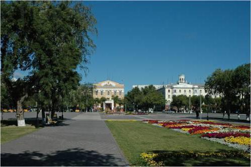 Las plazas de Tyumen: la historia de la ciudad