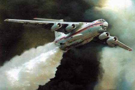Aviones contra incendios IL-76