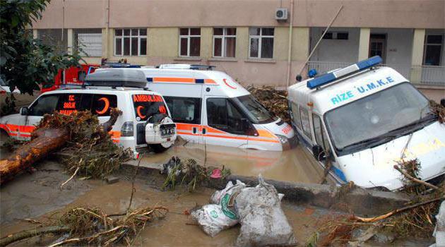 inundación de Turquía