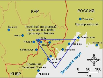 Corea del Norte: la frontera con Rusia. Descripción, duración y hechos interesantes