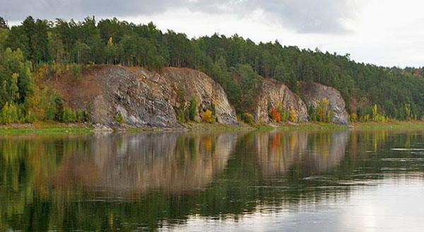 Los afluentes derecho e izquierdo del Yenisei. Breve descripción de los mayores afluentes del Yenisei