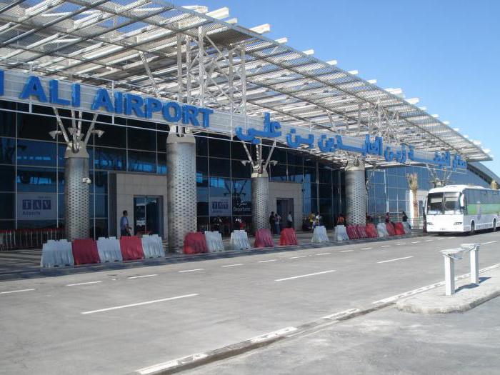 Aeropuerto de Anfida: servicios de puerto aéreo. Cómo llegar a los centros turísticos de Túnez