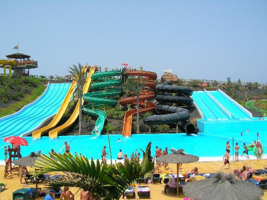 parque acuático en el parque amargo