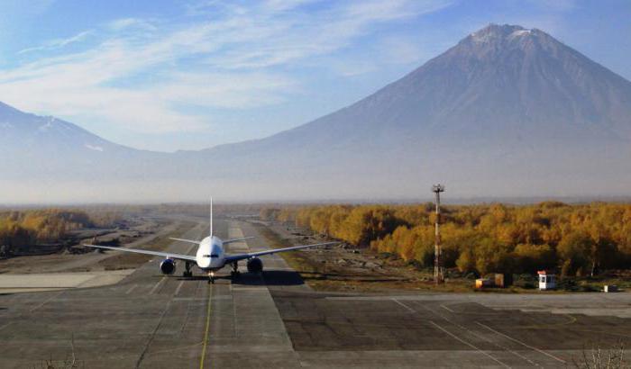 Elizovo - el aeropuerto internacional (Kamchatka). Otros aeropuertos en Territorio de Kamchatka