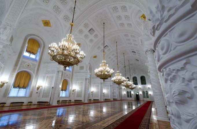 El Palacio del Estado de Kremlin es un edificio legendario