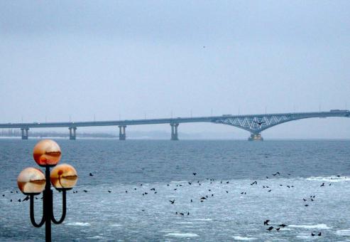 El puente Saratov-Engels