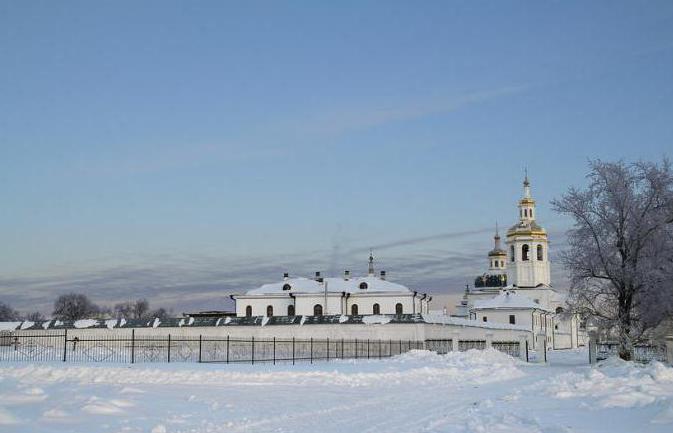 Monasterio de Saint-Znamensky Abalaksky: historia y fotos