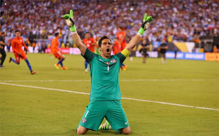 Claudio Bravo es el portero de Chile y 