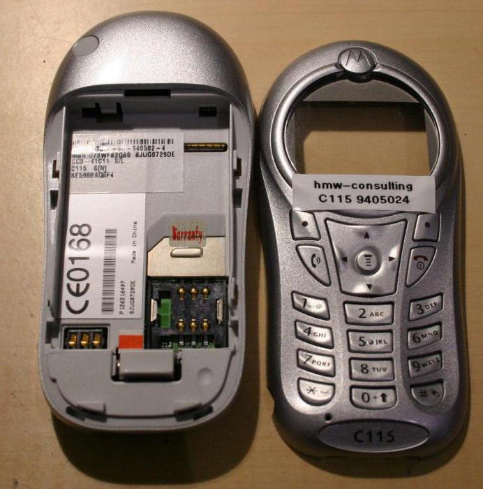  Pantalla Motorola c115 