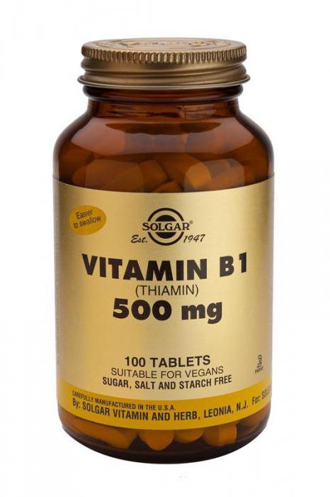 vitamina B1 de tiamina